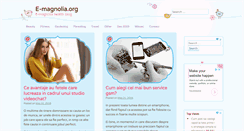 Desktop Screenshot of e-magnolia.org